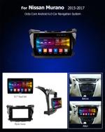 Магнитола для Nissan Murano 2016-2022 (поддержка Bose и 360) - Kuberg EW-1663 QLed, Android 13, Быстрейшая, CarPlay, SIM-слот