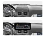 Магнитола для Mercedes-Benz C W204 2007-2011 (взамен перчаточного ящика) - Teyes LUX ONE 360 монитор 12.3" 2K QLED на Android 10, Быстрая, CarPlay, 4G SIM-слот, 4 камеры в комплекте