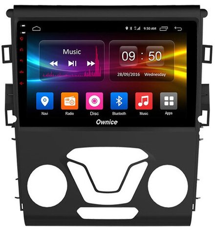 Магнитола для Ford Mondeo 5 2015-2019 - Kuberg OL-9205-P Android 10, ТОП процессор, 4+64, SIM-слот