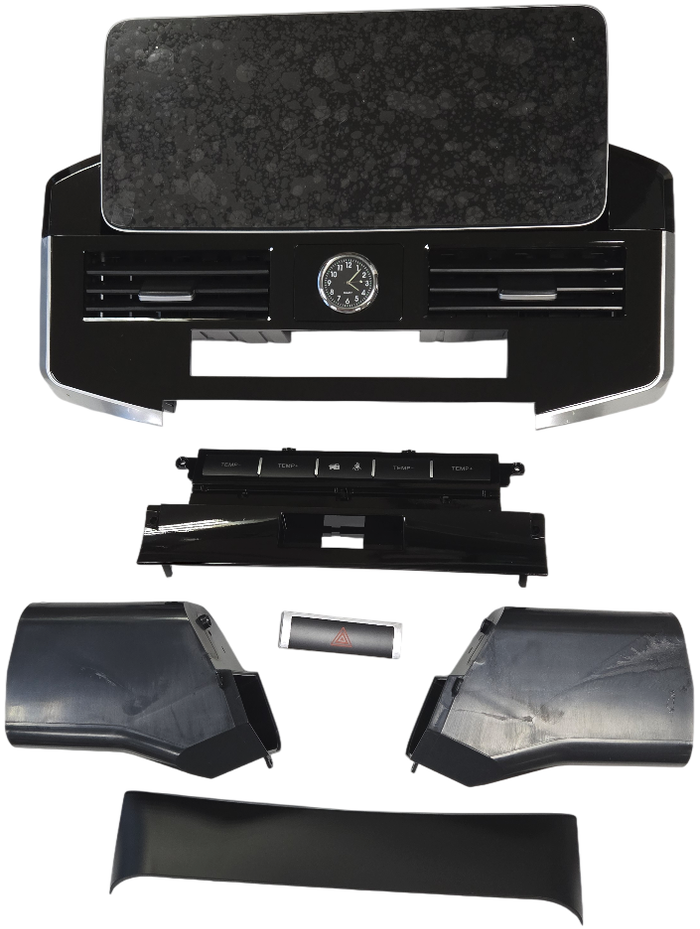 Магнитола для Toyota Land Cruiser 200 2007-2015 (климат на ШГУ) - Redpower 85202XLM/203/204 монитор 12.3" QLED в стиле Audi, Android 14, Быстрейшая, CarPlay, 4G SIM-слот