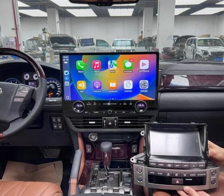 Магнитола для Lexus LX570 2007-2015 - Kuberg ZF-3037-GE на Android 13, 8Гб+128Гб, CarPlay, 4G SIM-слот