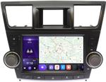 Магнитола для Toyota Highlander 2 2007-2013 XU40 - Kuberg OL-9431-2 IPS, Android 10, 4G SIM-слот (кнопки + крутилки)