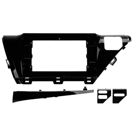 Комплект рамки с разъёмами 10,1" Toyota Camry 70 2018-2021 без JBL составная