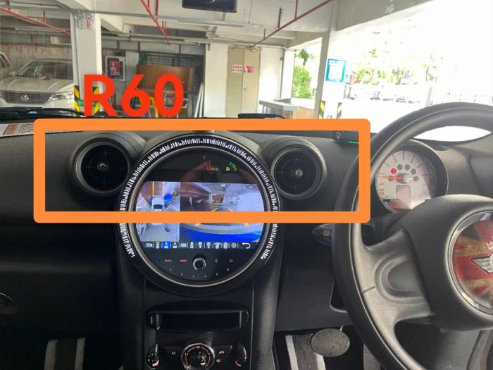Магнитола для Mini Cooper R60 - Kuberg монитор 11,9" на Android 13, Быстрая, 4G SIM-слот