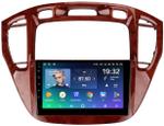 Магнитола для Toyota Highlander 1 XU20 / Kluger / 2000-2007 - Teyes CC2 PLUS монитор 9" QLED, Android 10, Быстрая, SIM-слот
