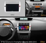 Магнитола для Citroen C4 2004-2011 - Kuberg OL-9932 IPS, Android 10, 4G SIM-слот