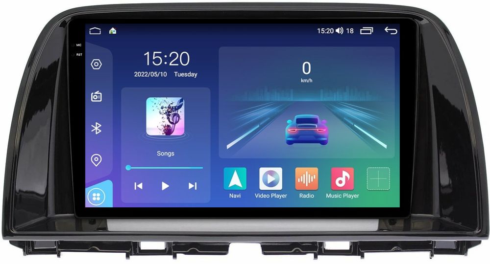 Магнитола для Mazda CX-5 2011-2017 - Parafar PF095LUX1U2K на Android 13, QLED+2K, ТОП процессор, 8Гб+128Гб, CarPlay, 4G SIM-слот