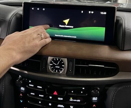 Мультимедиа блок с навигацией для Lexus LX570, LX450d 2016-2022 - RDL-LEX-H на Android 10, 8Гб+128Гб, CarPlay, 4G SIM-слот