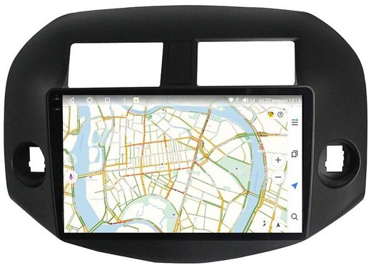 Магнитола для Toyota RAV4 2005-2012 - Vaycar VA77-0018-2K на Android 13, 8-ядер, 2K QLED, ТОП процессор, CarPlay, 4G SIM-слот