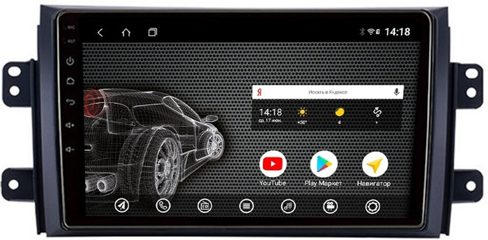 Магнитола для Suzuki SX4 2006-2014 - AK427R9-MTK Android 10, 8-ядер, 2Гб-32Гб