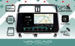 Магнитола для Toyota Land Cruiser Prado 150 2017-2023 - Vaycar VA77-1053-2K на Android 13, Быстрая, 2K QLED, CarPlay,4G SIM-слот