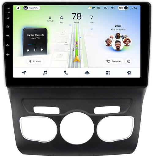 Магнитола для Citroen C4 B7, DS4 2010+ - Teyes CC4L монитор 10" IPS на Android 14, Snapdragon 662, CarPlay, 4G SIM-слот