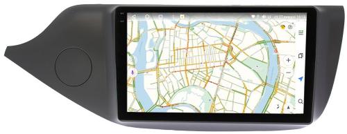 Магнитола для KIA Ceed 2 (JD) 2012-2018 (рамка матовая) - Vaycar VA27-0217-2K на Android 13, Быстрая, 2K QLED, CarPlay,4G SIM-слот