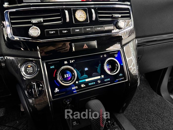 Цифровая панель климата Toyota Land Cruiser 200 2007-2015 - RDL-LC200 с экраном LCD/ЖК