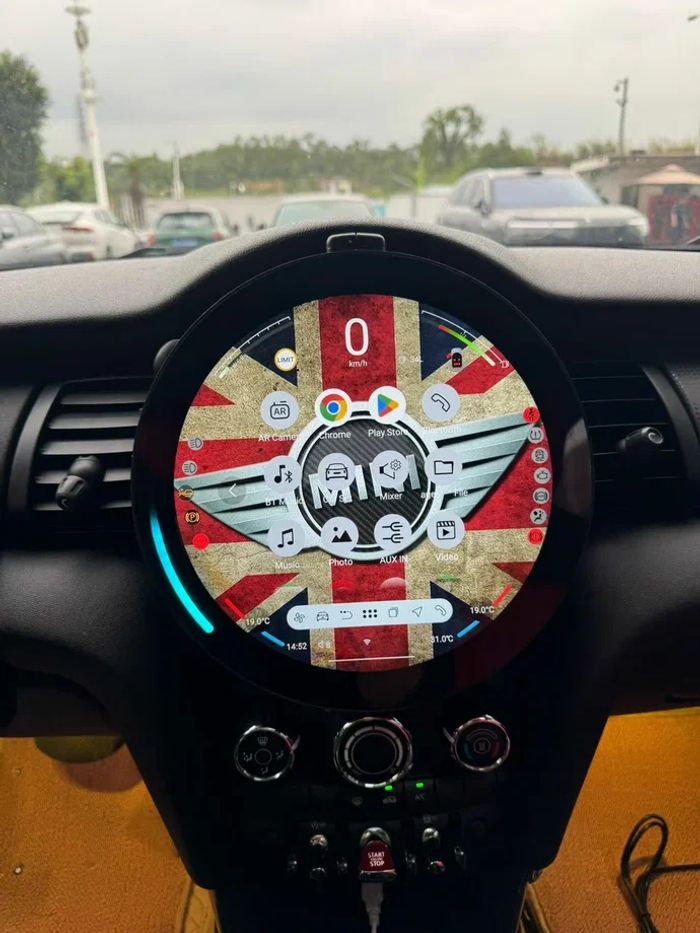 Магнитола для Mini Cooper R56 - Kuberg монитор 9" на Android 13, Быстрая, 4G SIM-слот