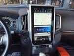 Магнитола для Toyota Land Cruiser 200 2015-2021 (с JBL и 360) - Kuberg ZF-1807H-GE "Тесла-Стиль" монитор 13.6" на Android 13, Быстрая, Carplay, 4G SIM-слот