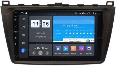Магнитола для Mazda 6 2007-2012 (GH) - ZX527R9-7862 Android 10, ТОП процессор, SIM-слот