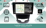 Магнитола для SsangYong Action 2013-2021 - Vaycar VA69-0355-2K на Android 13, 8-ядер, 2K QLED, ТОП процессор, CarPlay, 4G SIM-слот