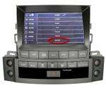 Магнитола для Lexus LX570 2007-2015 - Kuberg ZH-L9001 монитор 9" на Android 12, 8Гб+128Гб, CarPlay, 4G SIM-слот