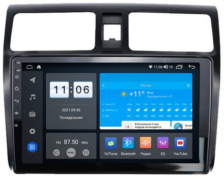 Магнитола для Suzuki Swift 2004-2010 - AK426R10-MTK-LTE Android 10, 8-ядер, 4-64Гб, SIM-слот
