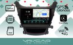 Магнитола для Hyundai Elantra 2014-2015 (рестайлинг) - Vaycar VA23-0359-2K на Android 13, Быстрая, 2K QLED, CarPlay,4G SIM-слот