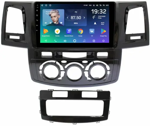 Магнитола для Toyota HiLux 7 2011-2015 - Teyes CC2 PLUS Android 10, Быстрая, SIM-слот