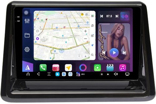 Магнитола для Toyota Noah R80, Voxy, Esqire 2014-2021 - FarCar GX9-9535 монитор 9.5" 2K QLED на Android 14, TS20, 6+128Гб, CarPlay, 4G SIM-слот