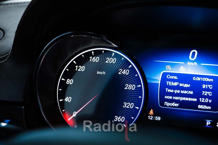 Электронная панель приборов Mercedes-Benz ML/GL/G/GLE/GLS-класса 2012-2019 - RDL-1361 с LCD / ЖК 12.3" экраном QLED