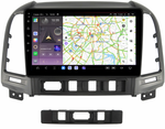 Магнитола для Hyundai Santa Fe 2006-2012 - Kuberg QLed, Android 13, Быстрейшая, CarPlay, SIM-слот