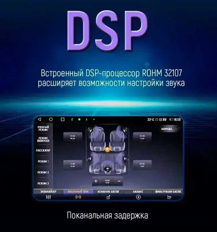 Магнитола для Volkswagen Tiguan 2017+ - Kuberg OL-1913 QLed, Android 13, TS20, CarPlay, SIM-слот