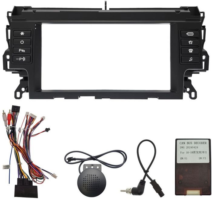 Магнитола для Land Rover Discovery Sport 2015-2019 (без CD - harman) - FarCar DX9-9641F2 монитор 9.5" IPS на Android 13, 4+64Гб, CarPlay