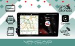 Магнитола для SsangYong Actyon 2005-2010, Kyron, Actyon Sports 2006-2016 - Vaycar VA69-0158 на Android 13, Быстрая, 4G SIM-слот