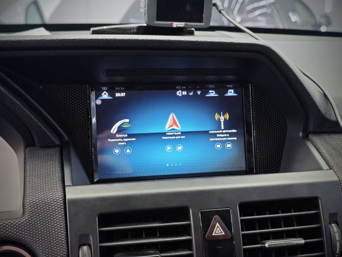 Магнитола для Mercedes-Benz GLK 2012-2015 NTG 4.5/4.7 - RDL-77017 монитор 7", Android 12, 8Гб+128ГБ, CarPlay, 4G SIM-слот