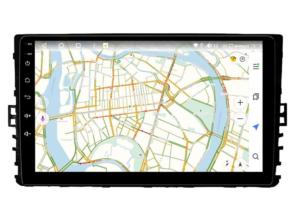 Магнитола для Volkswagen Teramont 2018-2022 - Vaycar VA81U-9010 на Android 13, 8-ядер, 4G SIM-слот