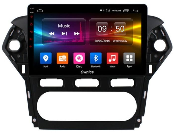 Магнитола для Ford Mondeo 4 2010-2014 - Kuberg OL-1281-1 IPS, Android 10, 4G SIM-слот