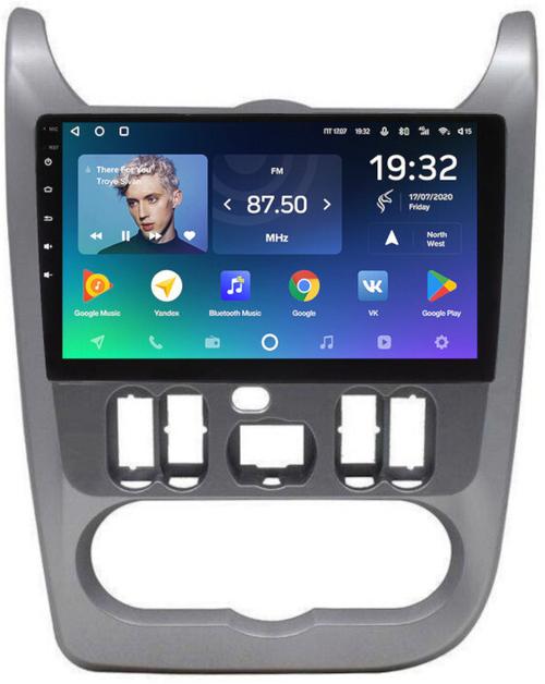 Магнитола для Renault Logan/Sandero 2009-2014 - Teyes CC2 PLUS Android 10, ТОП процессор, 4-64, SIM-слот