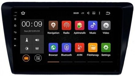 Магнитола для Skoda Rapid 2012-2020 - Airok RX-3207 Android 13, ТОП процессор, 8/128, SIM-слот