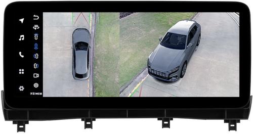 Магнитола для Lexus RX300, RX350, RX450h AL20 2019-2022 (штатная КЗВ) - Teyes LUX ONE 360 2K QLED 12.3" монитор на Android 10, CarPlay, 4G SIM-слот, 6/128 ГБ, 4 камеры в комплекте