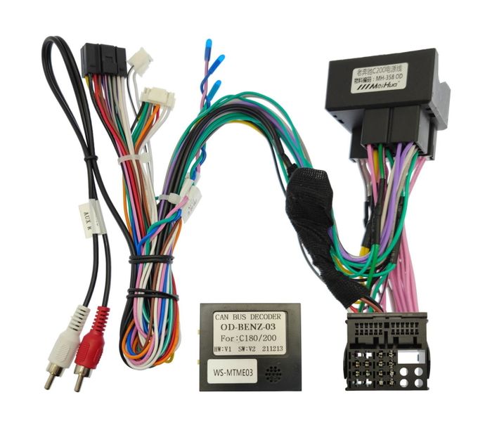 Магнитола для Mercedes-Benz C-класс W204 2007-2011 - FarCar BX9-360-9591 монитор 9.5" 2K QLED на Android 13, 6Гб+128Гб, CarPlay, 4G SIM-слот, 4 камеры в комплекте
