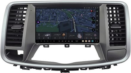 Магнитола для Nissan Teana 2008-2013 (цветной экран) - Kuberg SF-9702 QLed+2K, Android 13, UIS7870 (DUDU7), CarPlay, SIM-слот