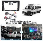 Магнитола для Citroen Jumper, Fiat Ducato, Peugeot Boxer 2006-2022 - Kuberg SF-9990 QLed, Android 12, Быстрая, CarPlay, 4G SIM-слот