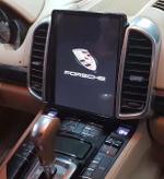 Магнитола для Porsche Cayenne 958 2010-2016 (взамен РСМ3) - Kuberg NH-1004 вертикальный монитор 10.4" в стиле "Тесла" на Android 9