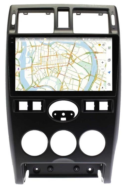 Магнитола для Lada Priora 2007-2013 (рамка черная) - Vaycar VA33-3112-2K на Android 13, 8-ядер, 2K QLED, ТОП процессор, CarPlay, 4G SIM-слот