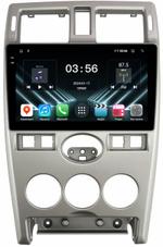 Магнитола для Lada Priora 2007-2013 (рамка серебро тип 2) - FarCar S280 монитор 9.5" IPS на Android 13, CarPlay