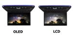 Монитор потолочный - ERGO ER1330AN-OLED с экраном 13,3” (1920х1080 OLED FullHD, смарт ТВ, ) серый