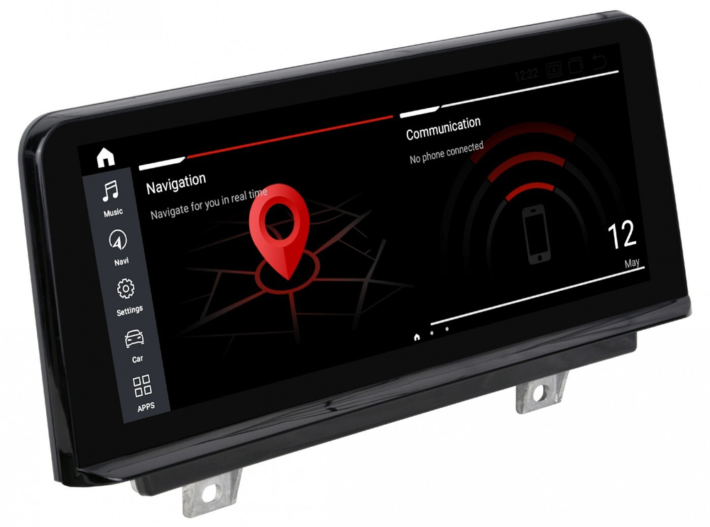 Магнитола для BMW 3-серия F30 2016-2020, 4-серия F36, F32 EVO - RDL-6513 монитор 10.25" на Android 13, 8Гб+128Гб, CarPlay, 4G SIM-слот