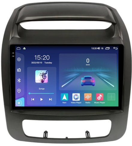 Магнитола для KIA Sorento 2 XM 2012-2020 c экраном климата снизу - Parafar PF224T1LUX1U2K на Android 13, QLED+2K, ТОП процессор, 8Гб+128Гб, CarPlay, 4G SIM-слот