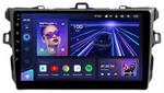Магнитола для Toyota Corolla 150 2006-2013 (рамка тип 1) - Teyes CC3 монитор 9" QLED на Android 10, Быстрая, CarPlay, 4G SIM-слот