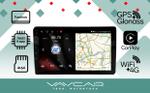 Магнитола для Toyota 200х100мм (рамка 9) - Vaycar VA77U-0007 на Android 13, Быстрая, 4G SIM-слот