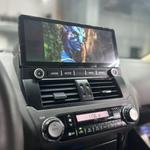 Магнитола для Toyota Land Cruiser Prado 150 2014-2017 - Redpower 85265XLM монитор 12.3" QLED в стиле Audi, Android 14, Быстрейшая, CarPlay, 4G SIM-слот